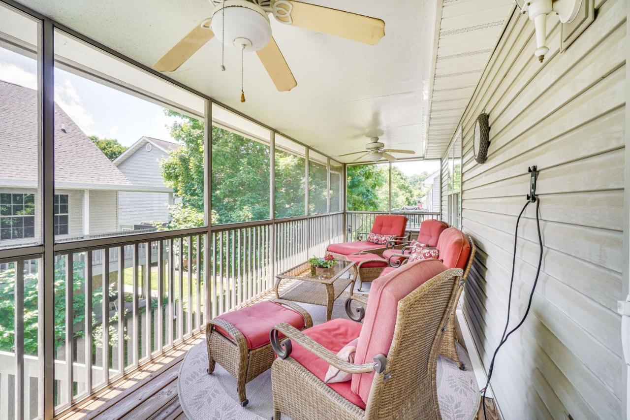 Pigeon Forge Home With Screened Porch, 3 Mi To Town! 외부 사진